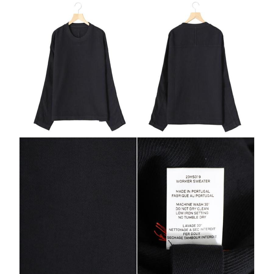 定価の半額以下:CASEY CASEY クルーネックニット ネイビー Sサイズ 定価の半額以下:CASEY CASEY クルーネックニット ネイビー Sサイズ