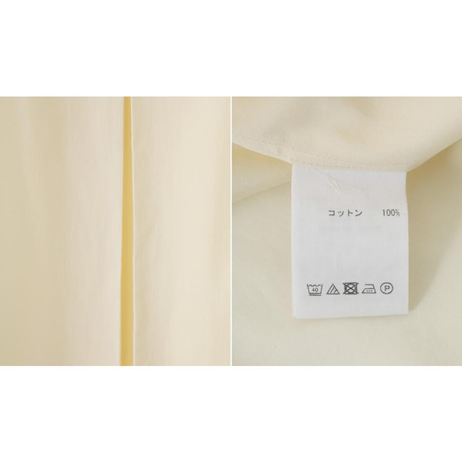 JUN MIKAMI ジュンミカミ 23SSプリントプリーツカラーシャツ 23SS-15-H アイボリー レディース】プリーツカラーシャツ | JUN MIKAMI(ジュンミカミ