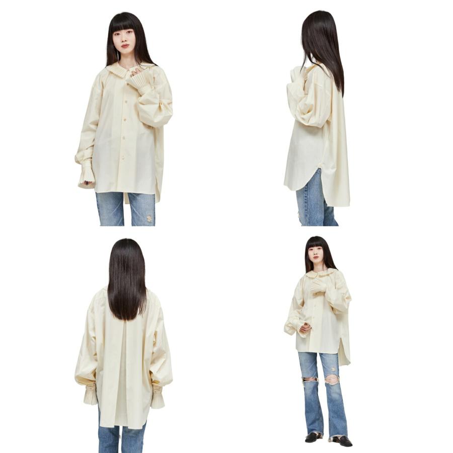 JUN MIKAMI / ジュンミカミ ： 【レディース】プリーツカラー