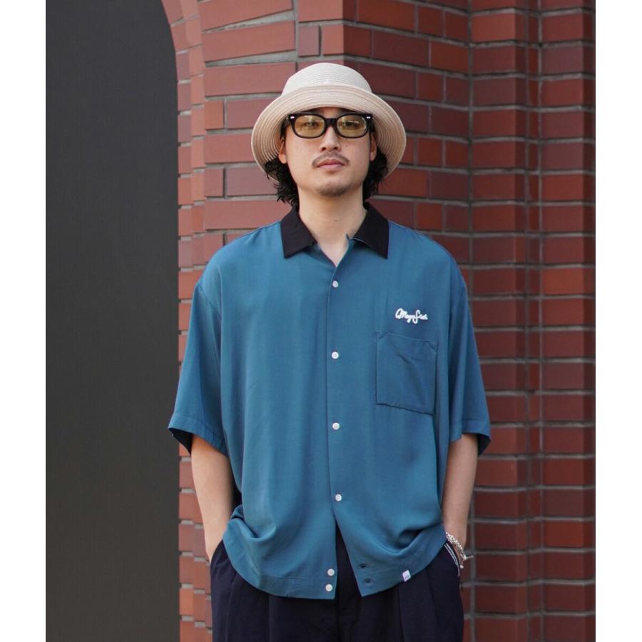 ウェア・シャツ MAGIC STICK 23ss PPP BOWLING CLUB SHIRT MAGIC STICK / マジックスティック ： PPP BOWLING CLUB SHIRT