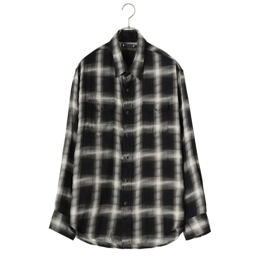 MINEDENIM / マインデニム : Distortion Ombre Check L.Western MINEDENIM / マインデニム : Distortion Ombre Check L.Western