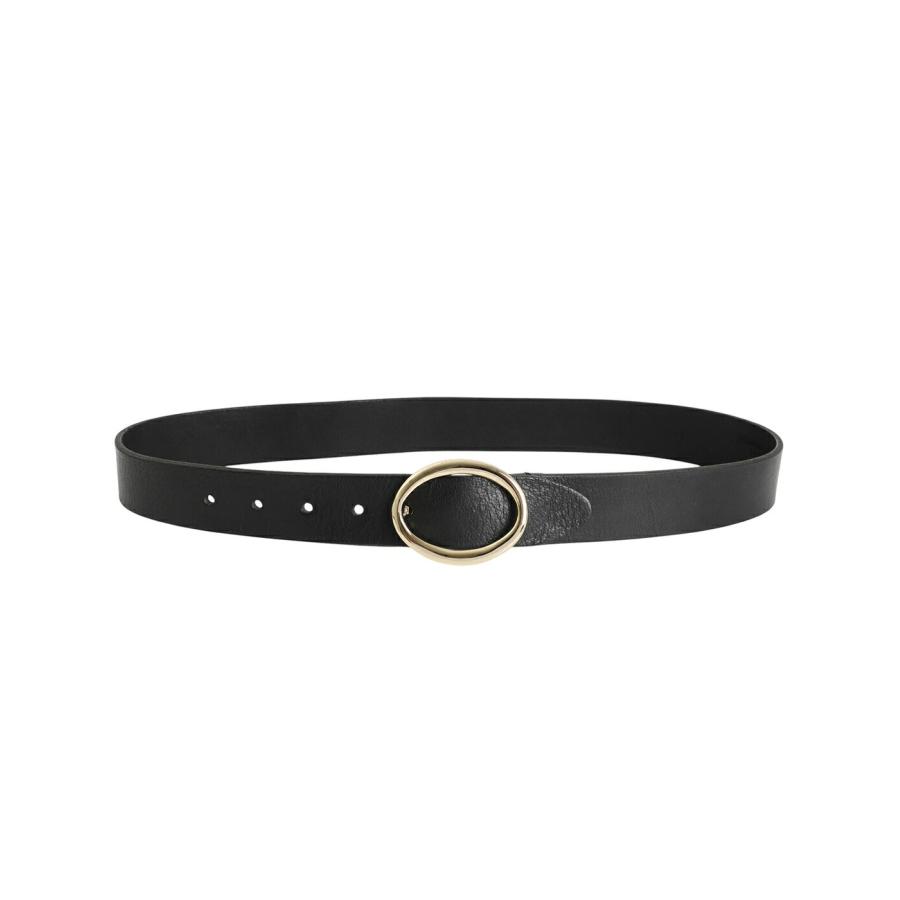PHOTOCOPIEU / フォトコピュー ： [レディース]OVAL BUCKLE LEATHER BELT ： 242BBL | PHOTOCOPIEU