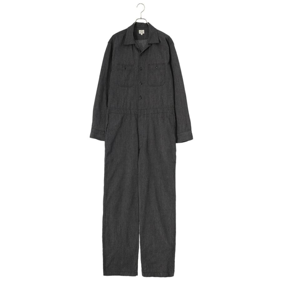 GOLD 東洋エンタープライズ / ゴールド ： COVERT CHAMBRAY ALL IN ONE