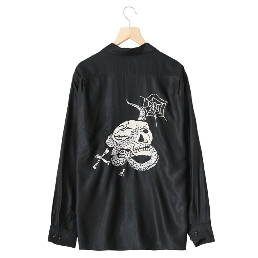 GOLD 東洋エンタープライズ / ゴールド : ACETATE SUKA SHIRT GOLD 東洋エンタープライズ / ゴールド : ACETATE SUKA SHIRT