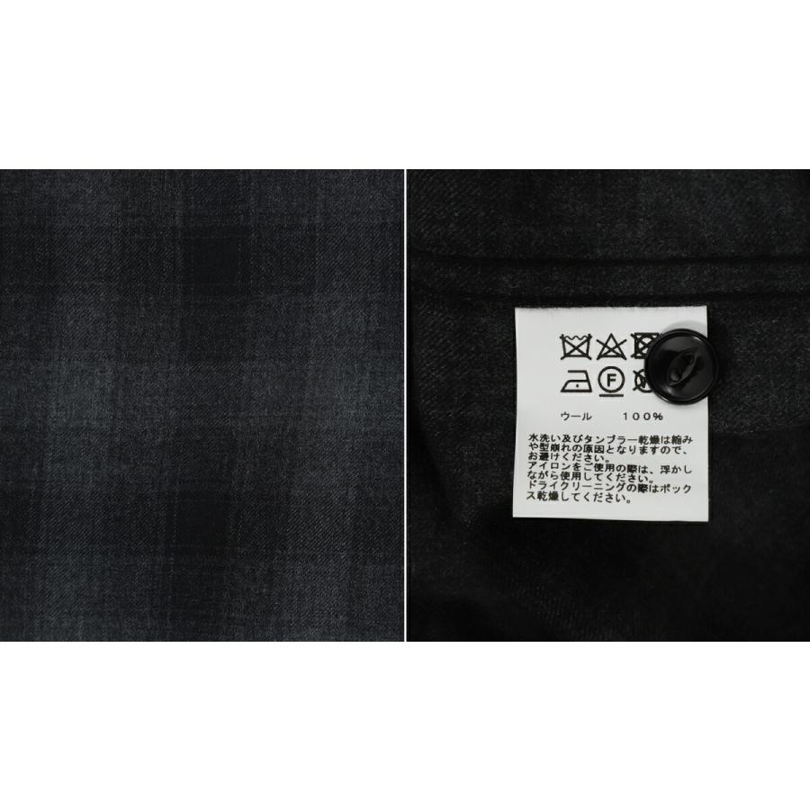 GOLD 東洋エンタープライズ / ゴールド ： 2/80 WOOL CHECK L/S OPEN 