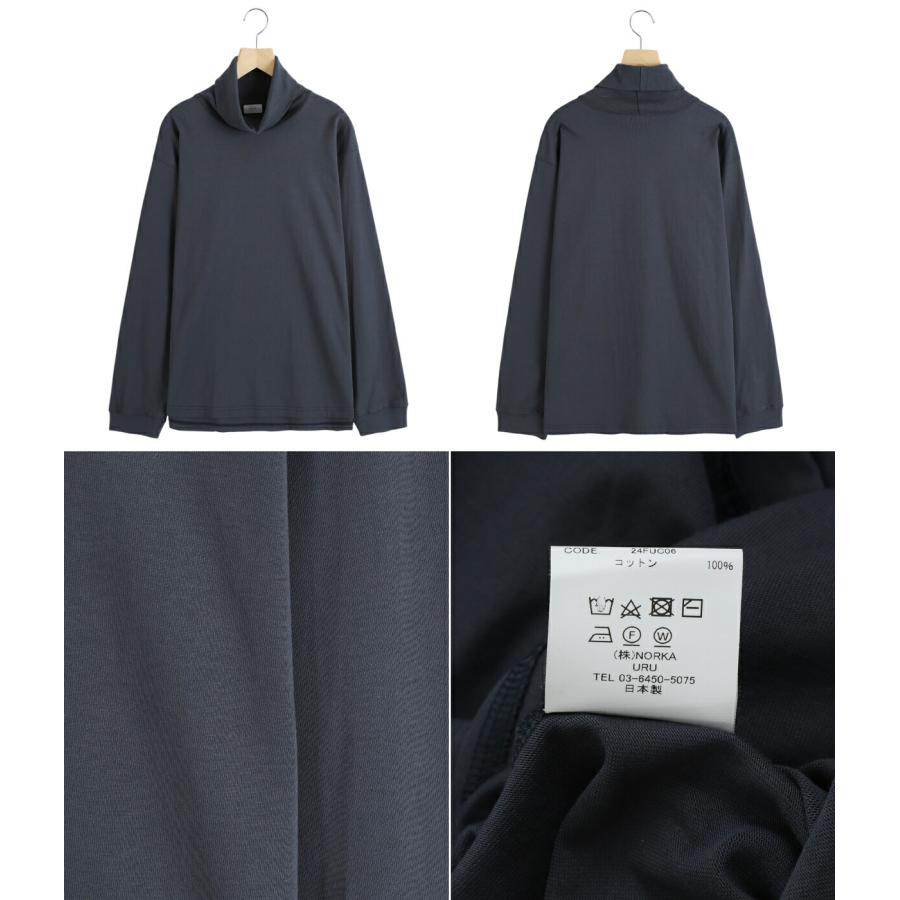 【30%OFF】URU / ウル ： TURTLE NECK L/S TEE ： 24FUC06 | URU | 02