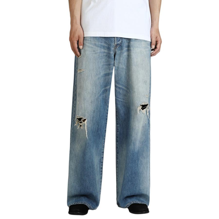 minedenim デニム　サイズ9 32 MINEDENIM（マインデニム） ： Light weight Denim E.Wide 5pocket USS