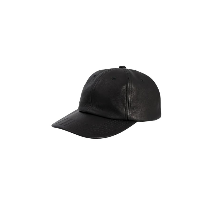 KIJIMA TAKAYUKI / キジマ タカユキ : COWHIDE 6PANEL CAP KIJIMA TAKAYUKI / キジマ タカユキ : COWHIDE 6PANEL CAP
