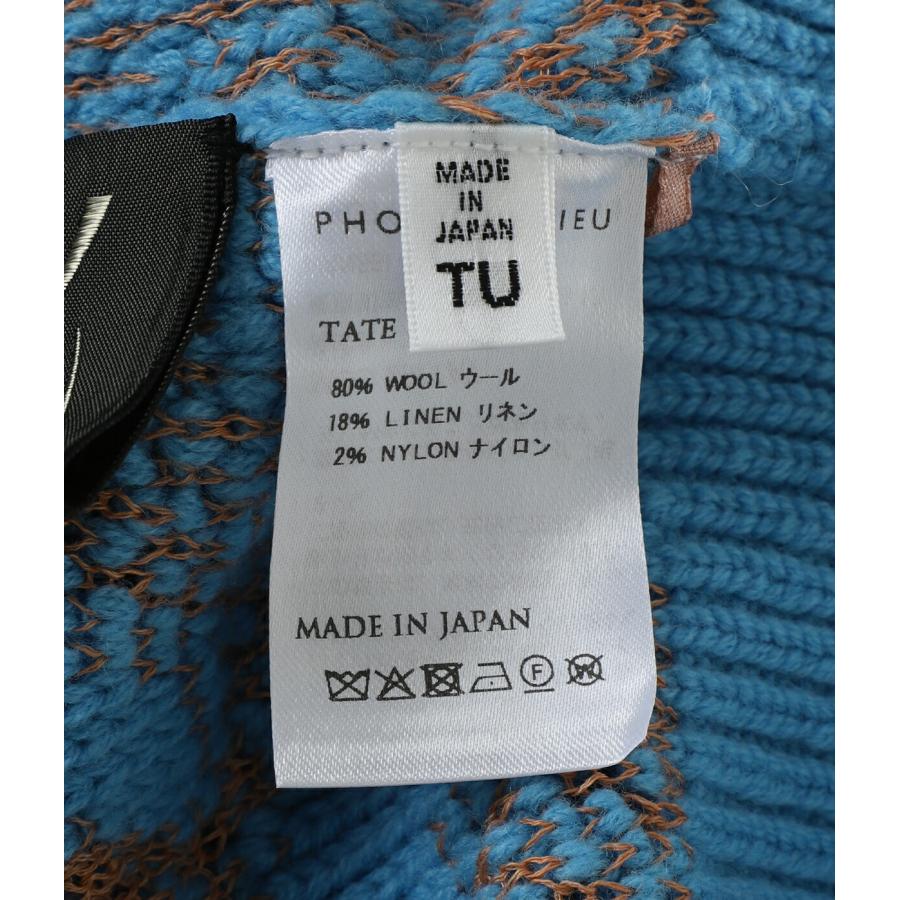 【20%OFF】PHOTOCOPIEU /フォトコピュー： [レディース]HALF-ZIP SWEATER / 全2色 ： 252TAT | PHOTOCOPIEU | 04