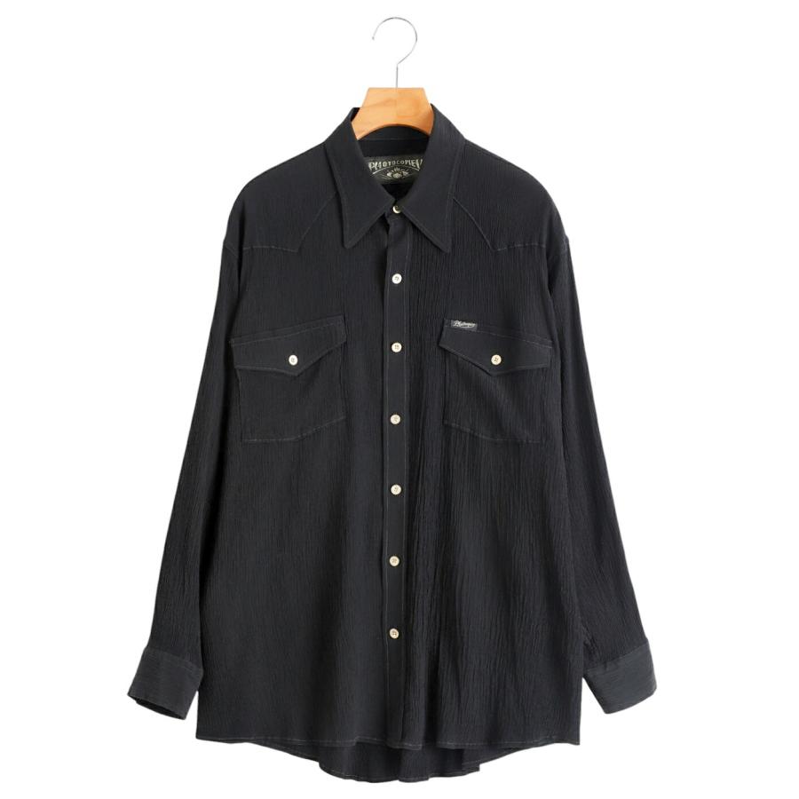 【P10倍】PHOTOCOPIEU /フォトコピュー： [レディース]COLOR STICHING SHIRT ： 252WRN | PHOTOCOPIEU