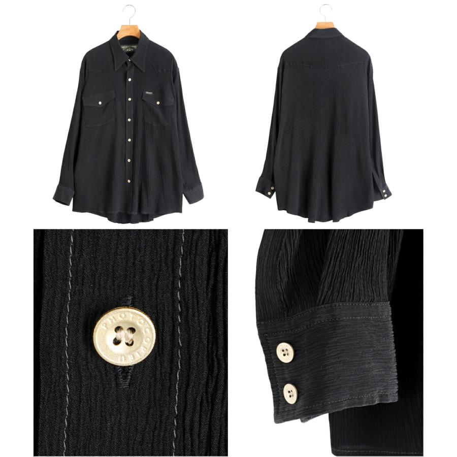 【P10倍】PHOTOCOPIEU /フォトコピュー： [レディース]COLOR STICHING SHIRT ： 252WRN | PHOTOCOPIEU | 02