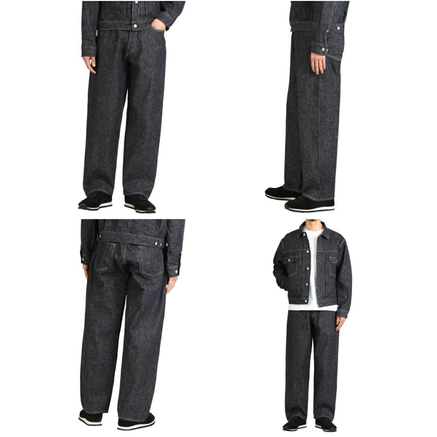 GOLD / ゴールド ： RECYCLED WASTE SUVIN COTTON YARN 14oz DENIM