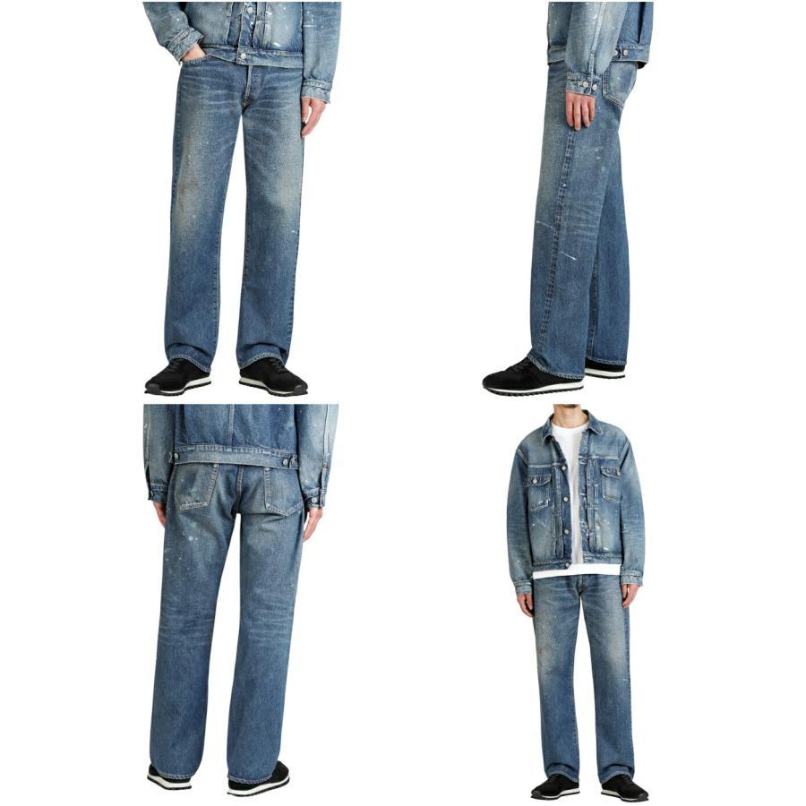 GOLD / ゴールド ： RECYCLED WASTE SUVIN COTTON YARN 14oz DENIM