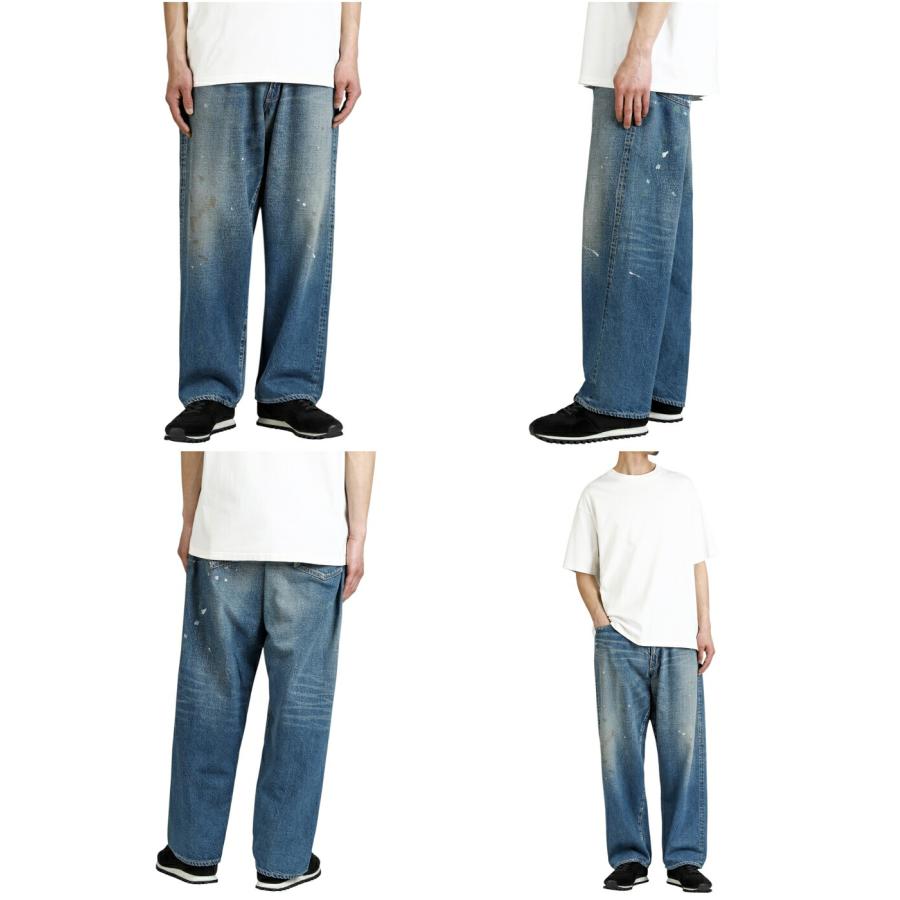 GOLD / ゴールド ： RECYCLED WASTE SUVIN COTTON YARN 11.5oz DENIM