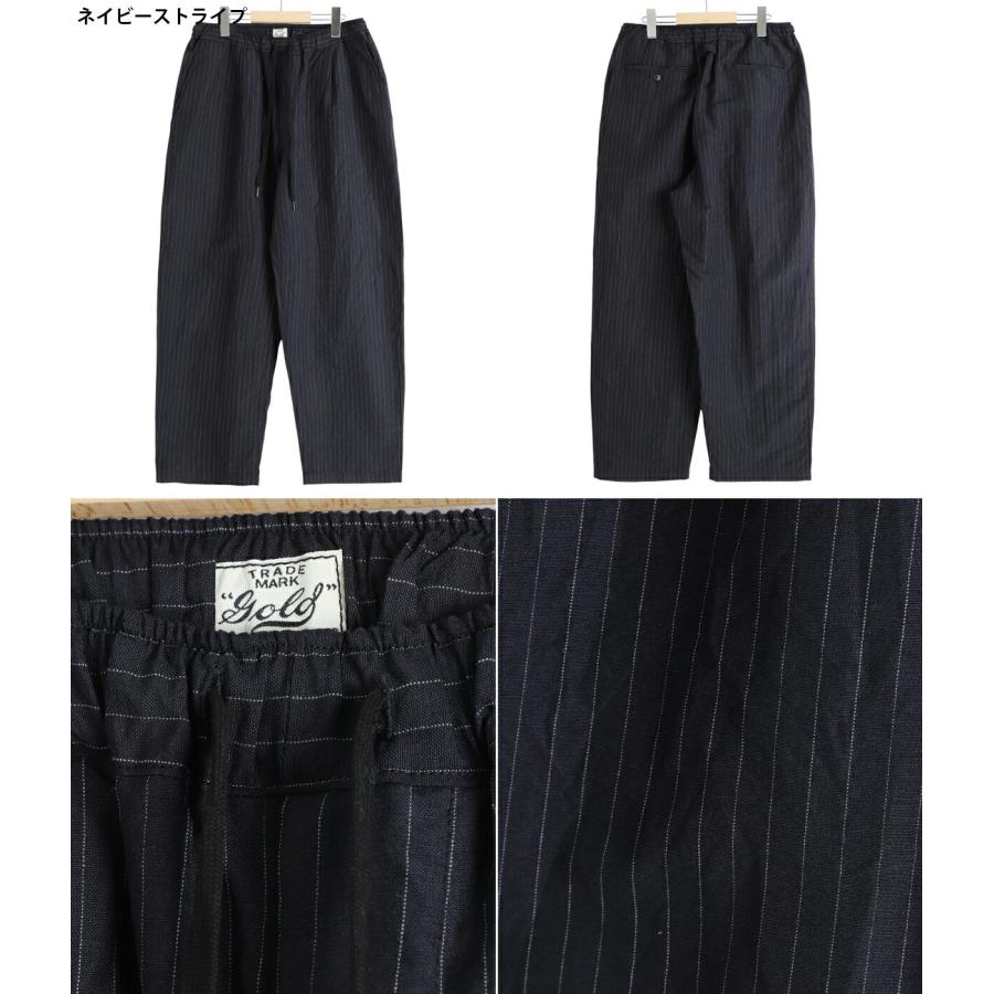 GOLD 東洋エンタープライズ / ゴールド ： LINEN WOOL TROPICAL 1TUCK  