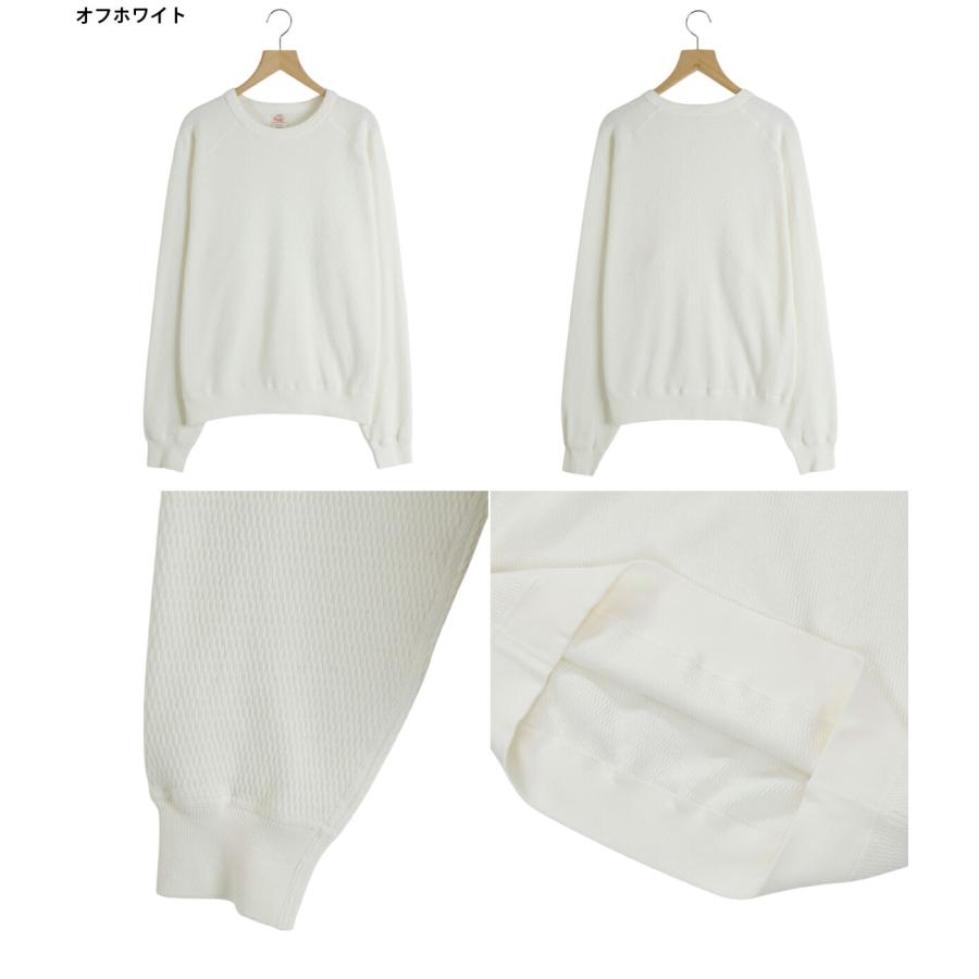 東洋エンタープライズ GOLD ： 10/- HEAVY THERMAL RAGLAN CREW NECK