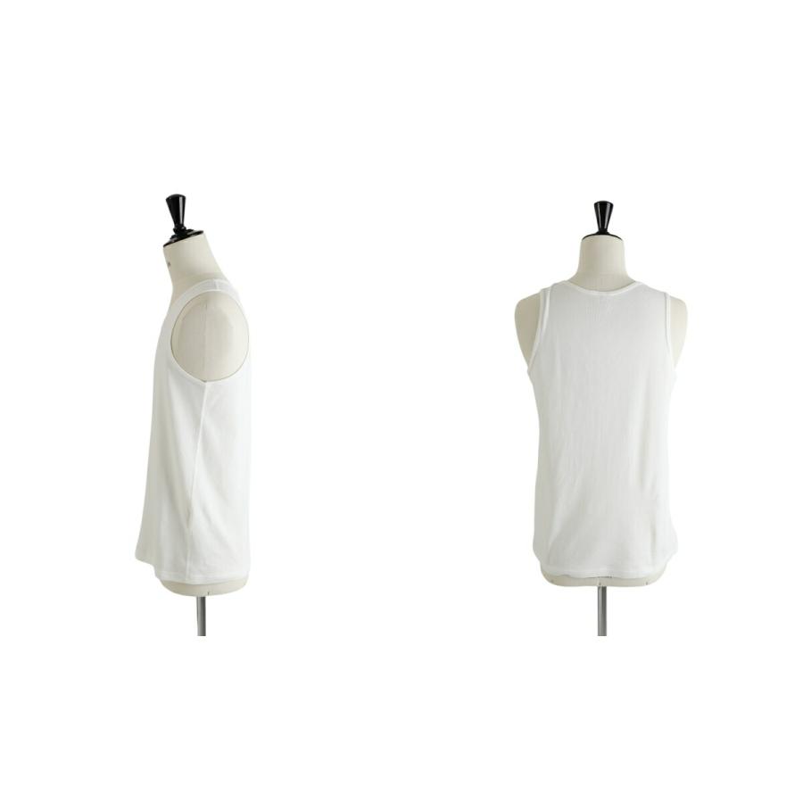 GOLD / ゴールド ： 30/1 ORGANIC COTTON 1-PACK REGULAR TANKTOP / 全2色 ： 25A-GL79311[コンパクト]_8