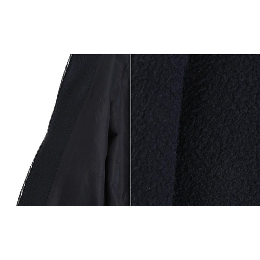 GOLD / ゴールド ： Super 140s WOOL FLEECE TRACK JACKET / 全2色 ： 25B-GL15734の画像