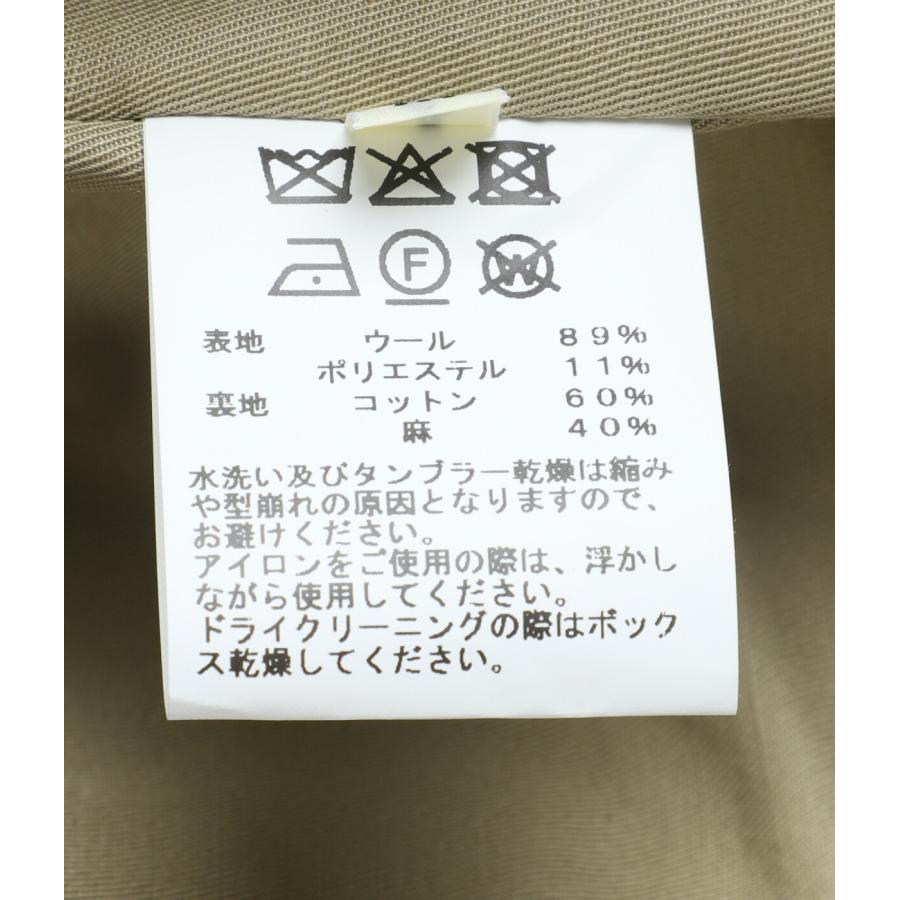 GOLD / ゴールド ： Super 140s WOOL FLEECE TRACK JACKET / 全2色 ： 25B-GL15734の画像