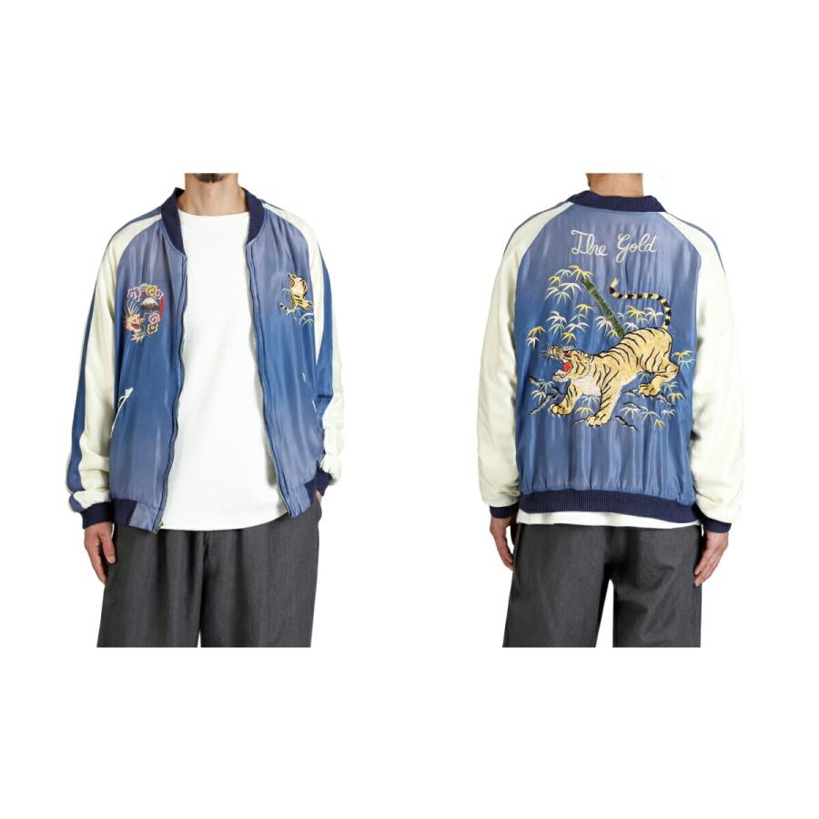 GOLD / ゴールド ： 別注 SOUVENIR JACKET AGED MODEL ： 25B-GL15736AK[MUS]の画像