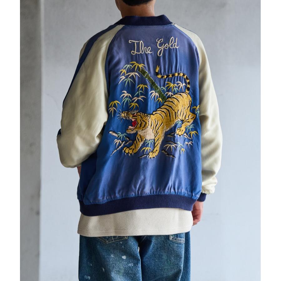 GOLD / ゴールド ： 別注 SOUVENIR JACKET AGED MODEL ： 25B-GL15736AK[MUS]の画像