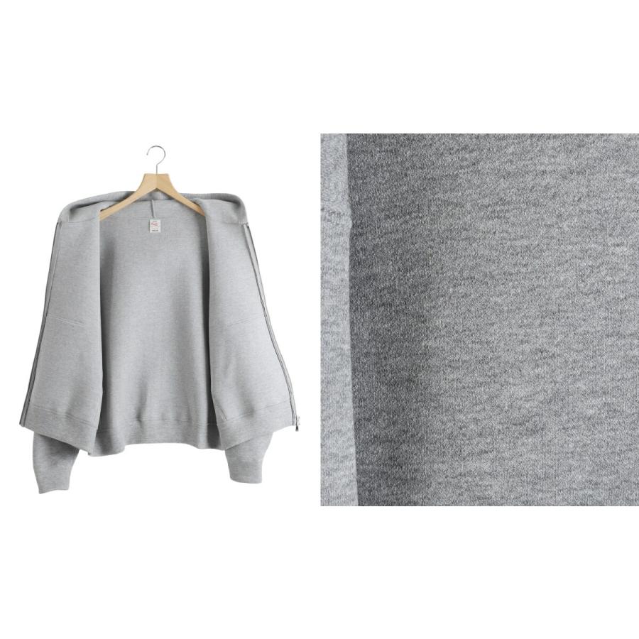 GOLD / ゴールド ： CARDBOARD KNIT ZIP PARKA 全2色 25B-GL15737