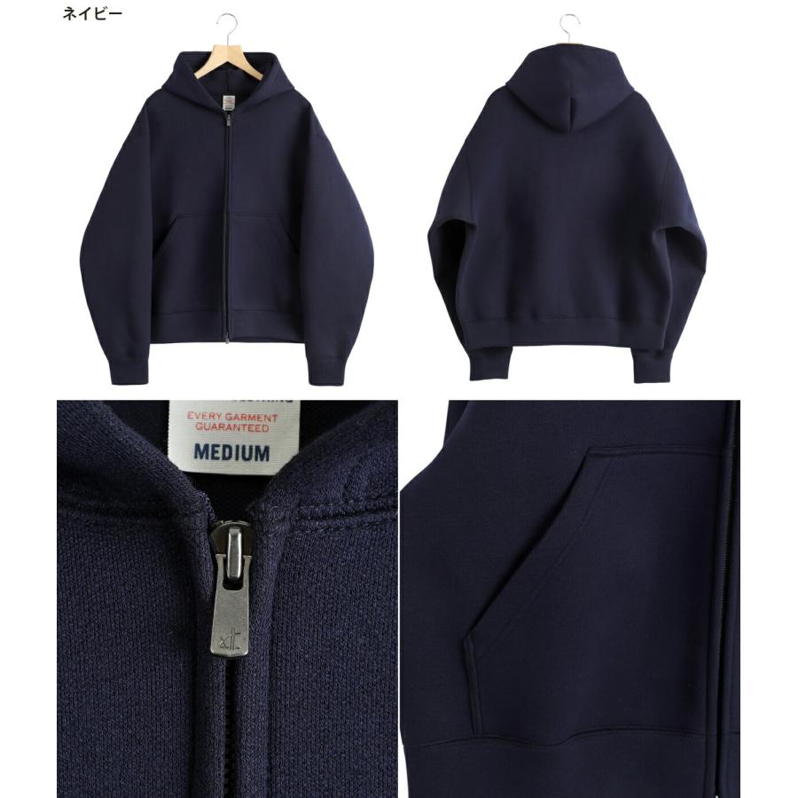 GOLD / ゴールド ： CARDBOARD KNIT ZIP PARKA / 全2色 ： 25B-GL15737_7