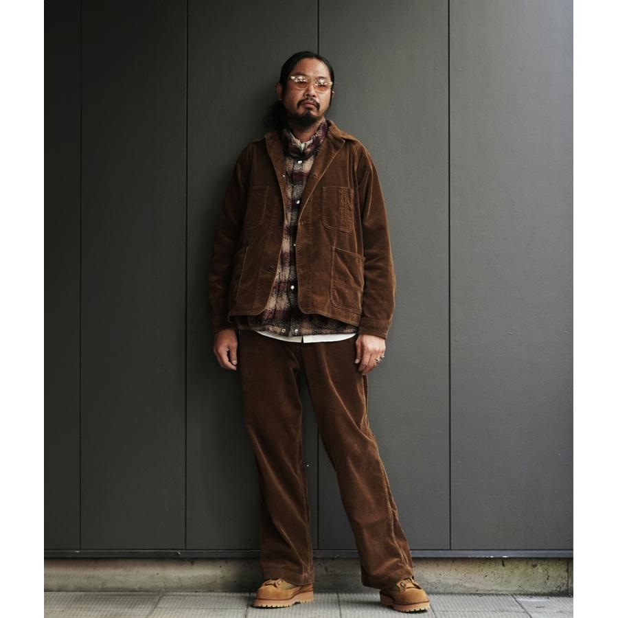 GOLD / ゴールド ： 9W CORDUROY WORK COAT 全2色 25B-GL15738