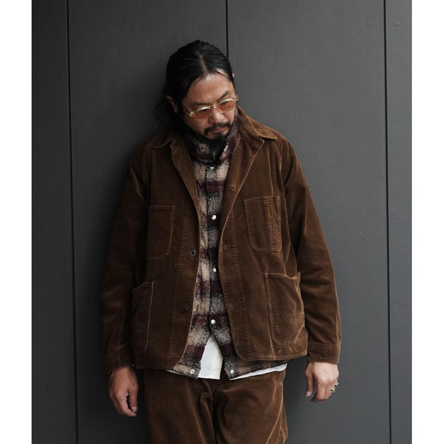 GOLD / ゴールド ： 9W CORDUROY WORK COAT 全2色 25B-GL15738
