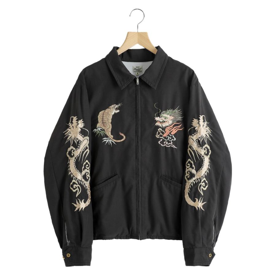 GOLD / ゴールド ： 別注 SOUVENIR JACKET AGED MODEL JAPAN MAP 25B