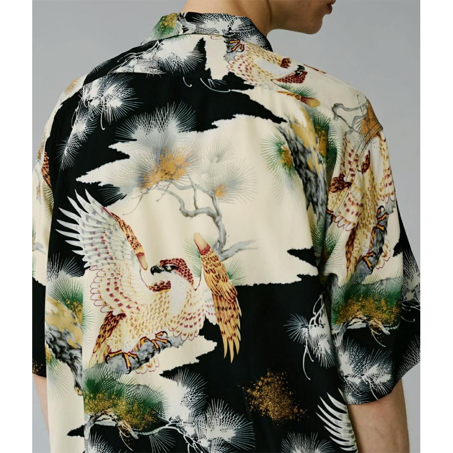 東洋エンタープライズ GOLD / ゴールド ： ALOHA SHIRT KING OF THE SKY ： 25B-GL39545の画像