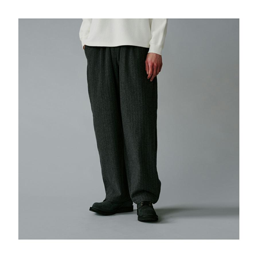 GOLD / ゴールド ： Super 160s WOOL HERRINGBONE MOSSER 1TUCK EASY