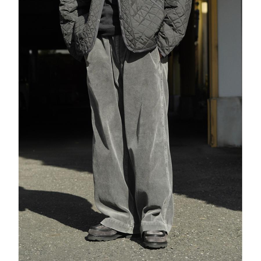GOLD / ゴールド ： 9W CORDUROY TROUSERS 全2色 25B-GL42577