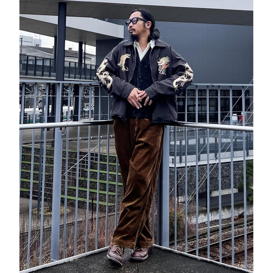 GOLD / ゴールド ： 9W CORDUROY TROUSERS 全2色 25B-GL42577