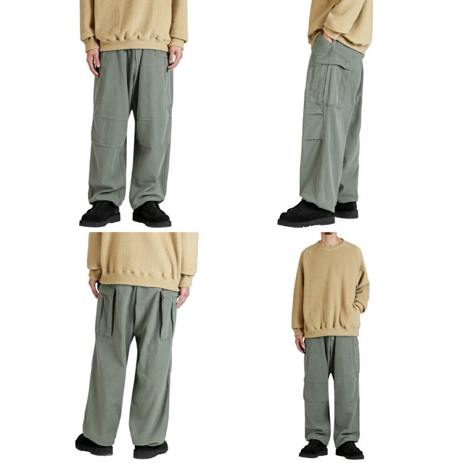 GOLD / ゴールド ： LIGHT BACKSATIN EASY CARGO PANTS 全2色 25B