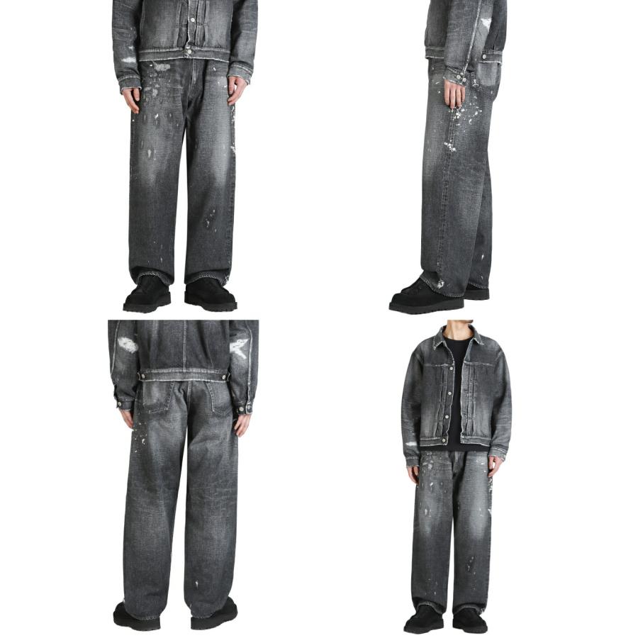 GOLD /ゴールド ： RECYCLED WASTE SUVIN COTTON YARN 14oz DENIM
