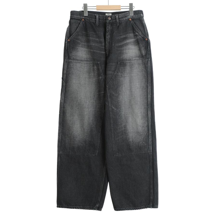 GOLD /ゴールド ： RECYCLED WASTE SUVIN COTTON YARN 11.5oz DENIM