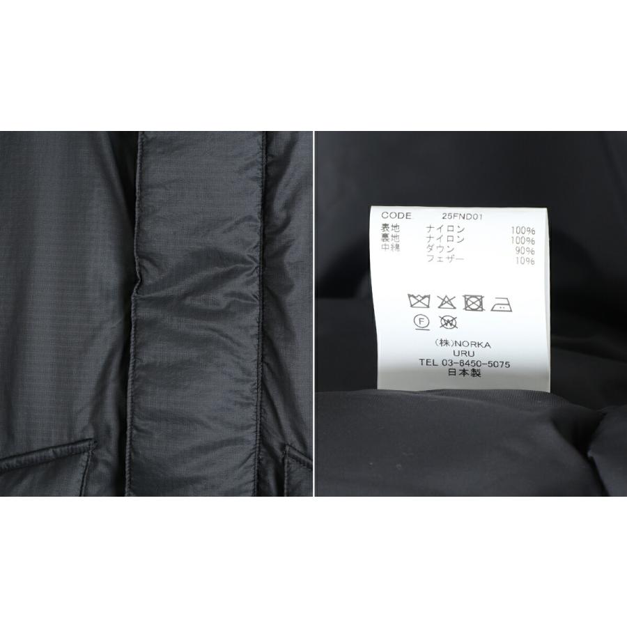 【P10倍】URU / ウル ： NYLON DOWN - DOWN JACKET ： 25FND01 | URU | 04