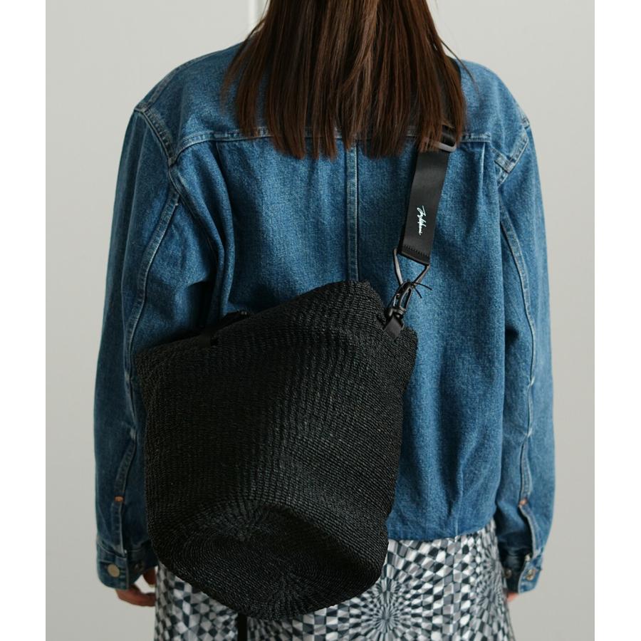 ★新品、タグ付★junmikami ジュンミカミ　ショルダーバスケットバッグ JUN MIKAMI JUN MIKAMI / ジュンミカミ ： ショルダーバスケットバッグ