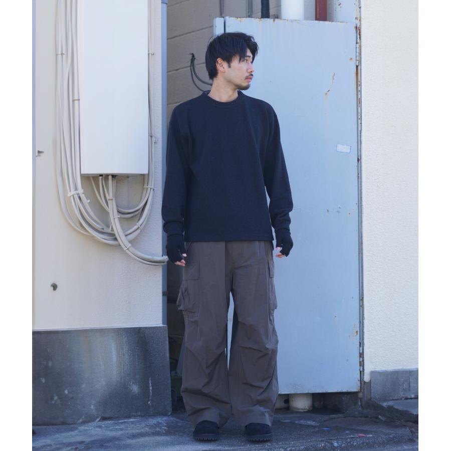 美品 crepuscule Moss Stitch Polo サイズ1 ブラック crepuscule(クレプスキュール)Moss Stitch Polo (2501-011