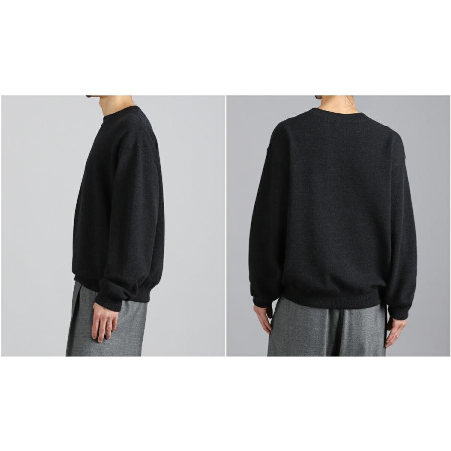 crepuscule（クレプスキュール） ： Co/Wo Moss Stitch P/O / 全2色