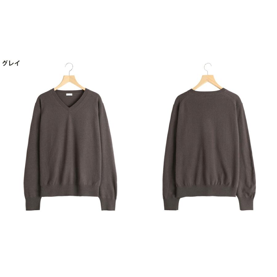 crépuscule ポロシャツ グレー サイズ3 クレプスキュール crepuscule（クレプスキュール） ： L/S V Neck / 全3色 ： 2603-009