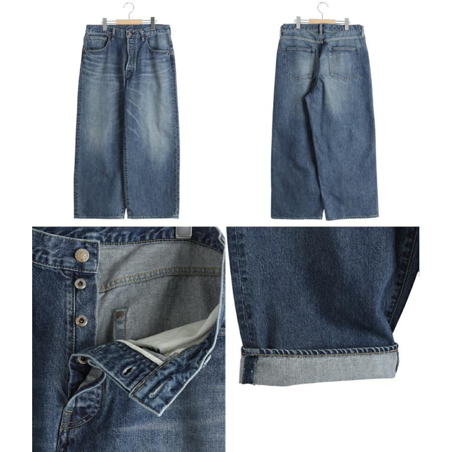 MINEDENIM（マインデニム） ： S.Wide Straight Cropped 5pocket USD