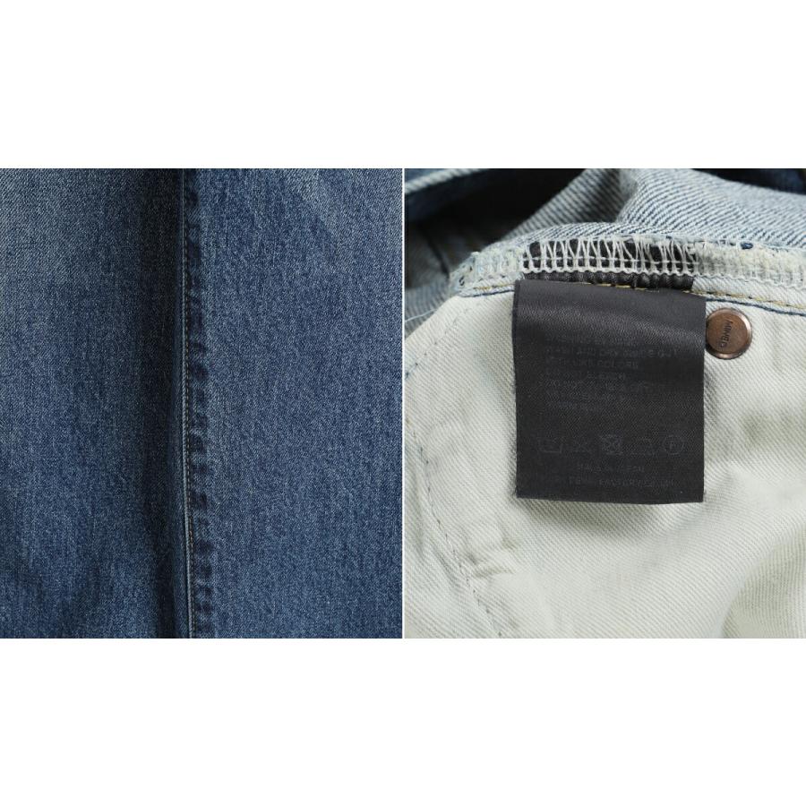 MINEDENIM（マインデニム） ： S.Wide Straight Cropped 5pocket USD