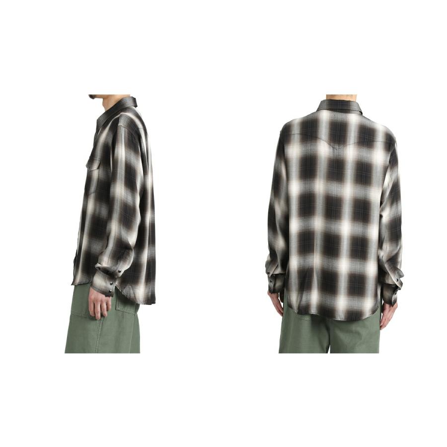 MINEDENIM（マインデニム） ： R.Plaid Western SH / 全2色 ： 2604