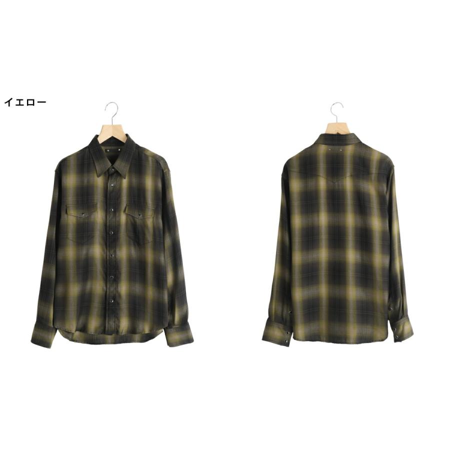 MINEDENIM（マインデニム） ： R.Plaid Western SH / 全2色 ： 2604