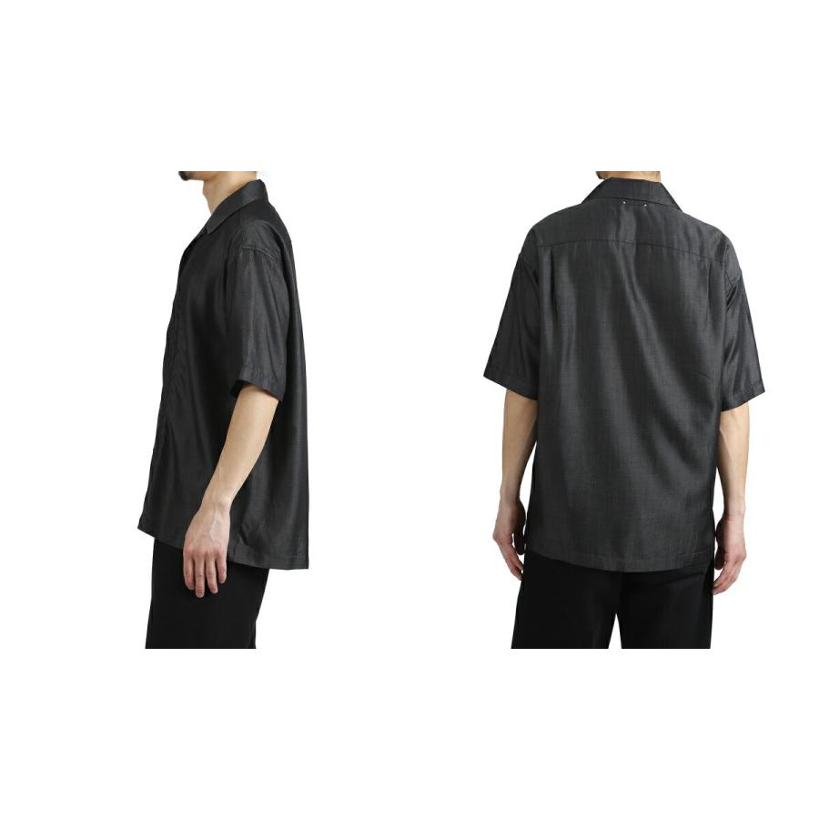 MINEDENIM / マインデニム ： Cu.Denim Wave embroidery S.S SH ： 2604-5004の画像