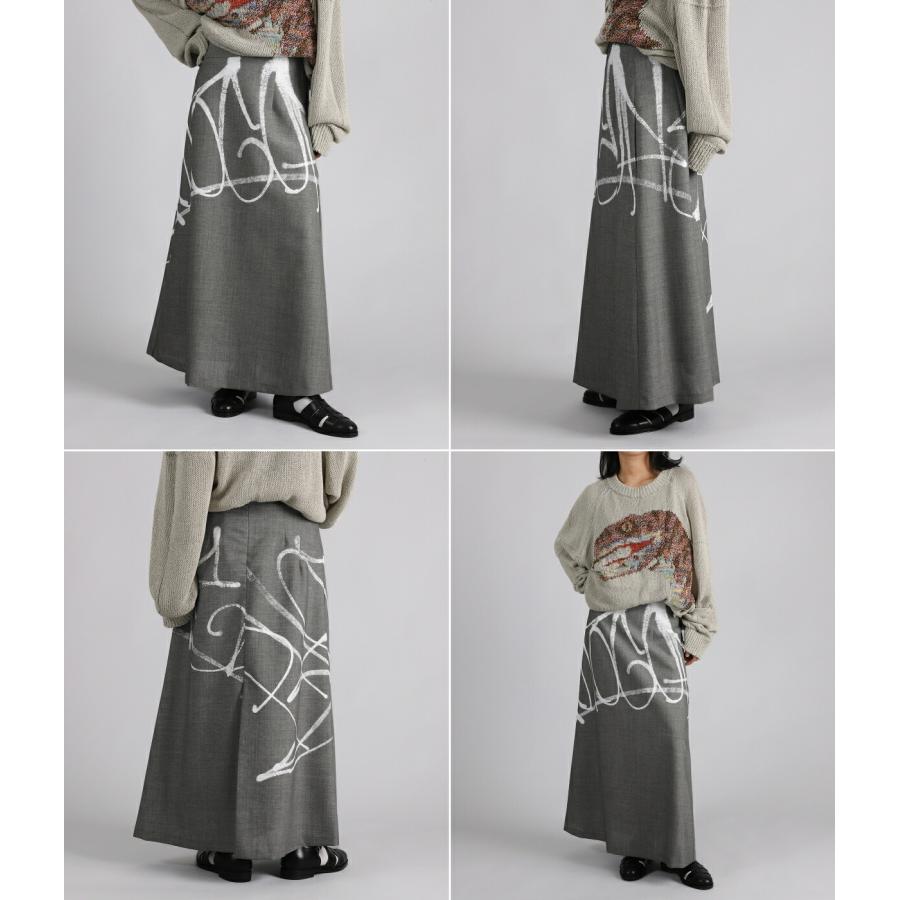 PHOTOCOPIEU / フォトコピュー ： [レディース]CURVED WAIST MAXI SKIRT(CAPRICE) ： 261CAP | PHOTOCOPIEU | 03