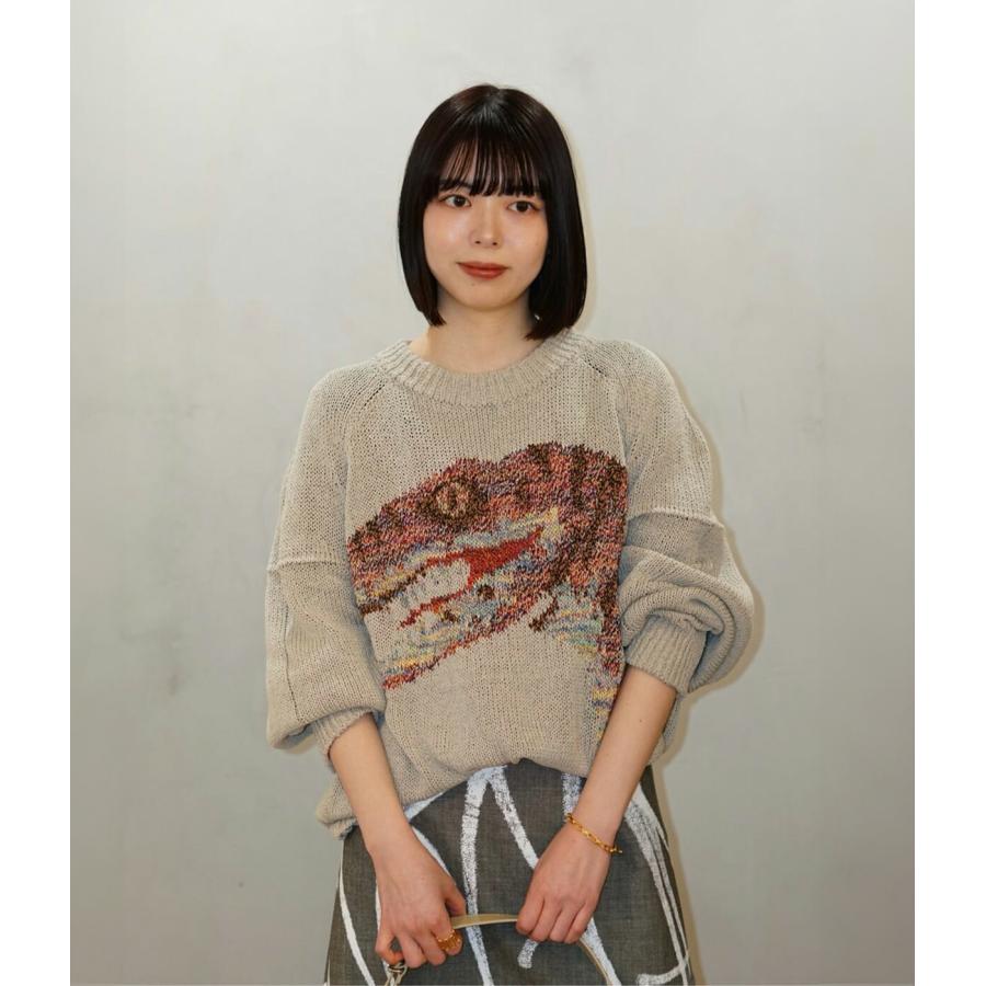PHOTOCOPIEU（フォトコピュー） ： [レディース]DINO KNIT(CREMENCE