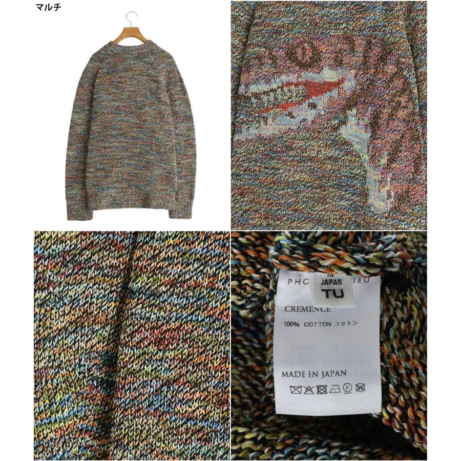 PHOTOCOPIEU  フォトコピュー ： [レディース]DINO KNIT(CREMENCE) / 全2色 ： 261CMC | PHOTOCOPIEU | 01